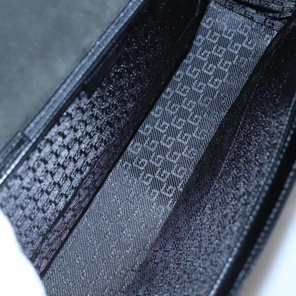 GUCCI Hand Bag Canvas Beige Gold Auth bs25071