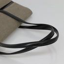 GUCCI Hand Bag Canvas Beige Gold Auth bs25071-7