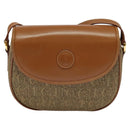 GUCCI Shoulder Bag Leather Brown Gold 007 14 0074 Auth bs25074-13