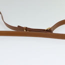 GUCCI Shoulder Bag Leather Brown Gold 007 14 0074 Auth bs25074-7
