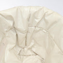 CHANEL Coco Cocoon PM Hand Bag Nylon White Multicolor Silver CC Auth bs25111-21