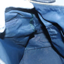 Christian Dior Trotter Canvas Boston Bag Navy Gold Auth bs25120-17