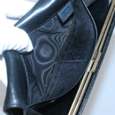 FENDI Zucchino Canvas Long Wallet Black Auth bs25132-19