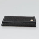 FENDI Zucchino Canvas Long Wallet Black Auth bs25132-6