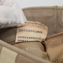 BOTTEGA VENETA Shoulder Bag Leather Beige Silver Auth bs25133-12