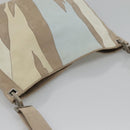 BOTTEGA VENETA Shoulder Bag Leather Beige Silver Auth bs25133-6