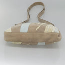 BOTTEGA VENETA Shoulder Bag Leather Beige Silver Auth bs25133-5