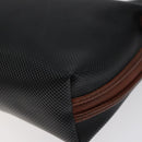 BOTTEGA VENETA Shoulder Bag PVC Black Brown gold Auth bs25135-9