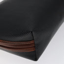 BOTTEGA VENETA Shoulder Bag PVC Black Brown gold Auth bs25135-14