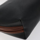 BOTTEGA VENETA Shoulder Bag PVC Black Brown gold Auth bs25135-16