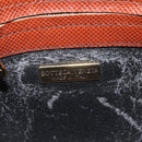 BOTTEGA VENETA Shoulder Bag PVC Black Brown gold Auth bs25135-10