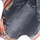 BOTTEGA VENETA Shoulder Bag PVC Black Brown gold Auth bs25135-11