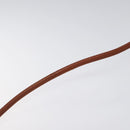 BOTTEGA VENETA Shoulder Bag PVC Black Brown gold Auth bs25135-8