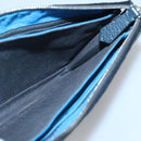 FENDI Celeria Clutch Bag Leather Black Auth bs25137-18