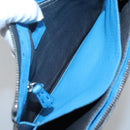 FENDI Celeria Clutch Bag Leather Black Auth bs25137-20