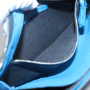 FENDI Celeria Clutch Bag Leather Black Auth bs25137-21