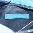 FENDI Celeria Clutch Bag Leather Black Auth bs25137-12