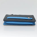 FENDI Celeria Clutch Bag Leather Black Auth bs25137-6