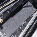 Salvatore Ferragamo Shoulder Bag Enamel Black Gold Auth bs25142-11