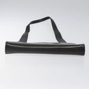 Salvatore Ferragamo Shoulder Bag Leather Black Silver Auth bs25143-5