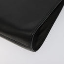 Salvatore Ferragamo Shoulder Bag Leather Black Silver Auth bs25143-16