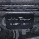 Salvatore Ferragamo Shoulder Bag Leather Black Silver Auth bs25143-12