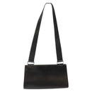 Salvatore Ferragamo Shoulder Bag Leather Black Silver Auth bs25143-13