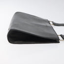 Salvatore Ferragamo Shoulder Bag Leather Black Silver Auth bs25143-3