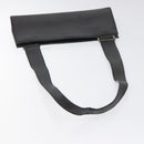 Salvatore Ferragamo Shoulder Bag Leather Black Silver Auth bs25143-7