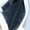 Salvatore Ferragamo Shoulder Bag Canvas Beige Silver Auth bs25144-11