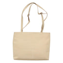 Salvatore Ferragamo Shoulder Bag Canvas Beige Silver Auth bs25144-2