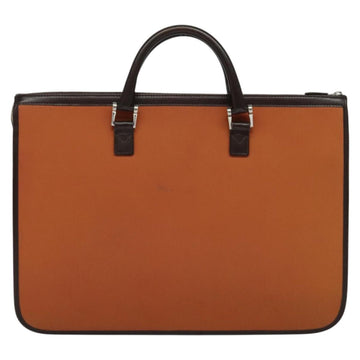 BURBERRY Hand Bag Nylon 2way Brown Silver Auth bs25146 - 0