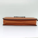 BURBERRY Hand Bag Nylon 2way Brown Silver Auth bs25146-5