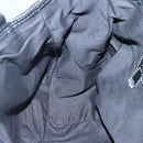 BURBERRY Nova Check Blue Label Hand Bag Wool Black Auth bs25149-19