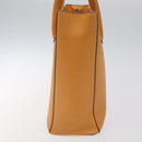 CELINE Hand Bag Leather Orange Auth bs25161-4