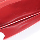 CARTIER Must Line Shoulder Bag Leather Bordeaux Gold Auth bs25166-20