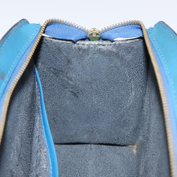 LOUIS VUITTON Epi Trousse Crete Pouch Blue M48405 LV Auth bs25169
