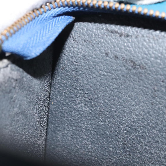 LOUIS VUITTON Epi Trousse Crete Pouch Blue M48405 LV Auth bs25169