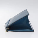 LOUIS VUITTON Epi Trousse Crete Pouch Blue M48405 LV Auth bs25169-4