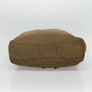 PRADA Shoulder Bag Nylon Khaki Gold Auth bs25176-5