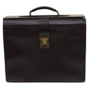 LOUIS VUITTON Taiga Leather Ural Briefcase Acajou M30026 LV Auth bs25184-13