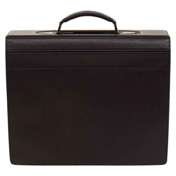LOUIS VUITTON Taiga-Leder Ural Aktentasche Acajou M30026 LV Auth bs25184