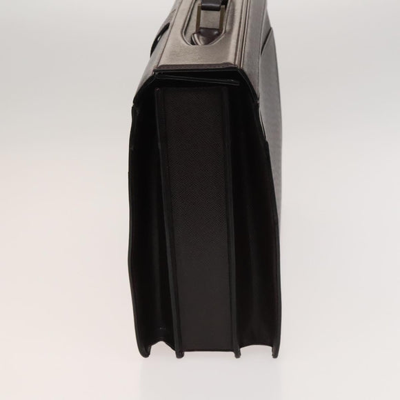 LOUIS VUITTON Taiga Leather Ural Briefcase Acajou M30026 LV Auth bs25184