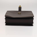 LOUIS VUITTON Taiga Leather Ural Briefcase Acajou M30026 LV Auth bs25184-5