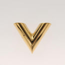 LOUIS VUITTON Essential V Necklace metal Gold MP1465 LV Auth bs25185-3