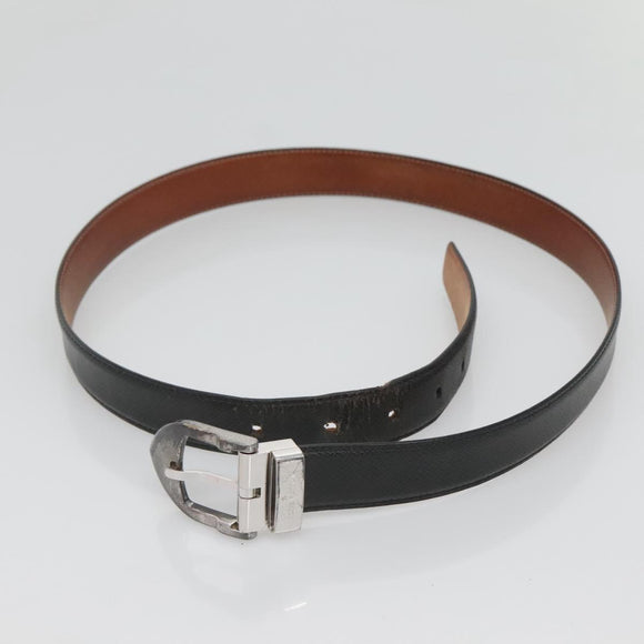 LOUIS VUITTON Taiga Ceinture Classic Belt 40.2"" Ardoise LV Auth bs25191