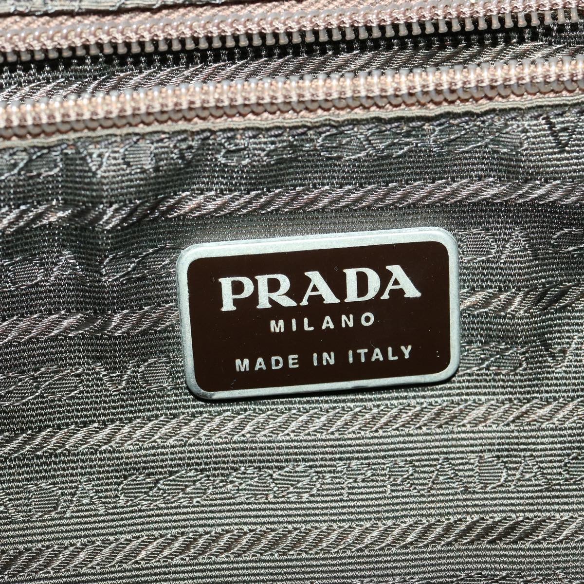 PRADA Backpack Nylon Khaki Auth bs2520