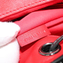 Christian Louboutin Backpack Leather Black Silver Auth bs25217-12