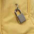 PRADA Hand Bag Nylon Yellow Silver Auth bs25222-17