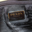 PRADA Hand Bag Nylon Yellow Silver Auth bs25222-19